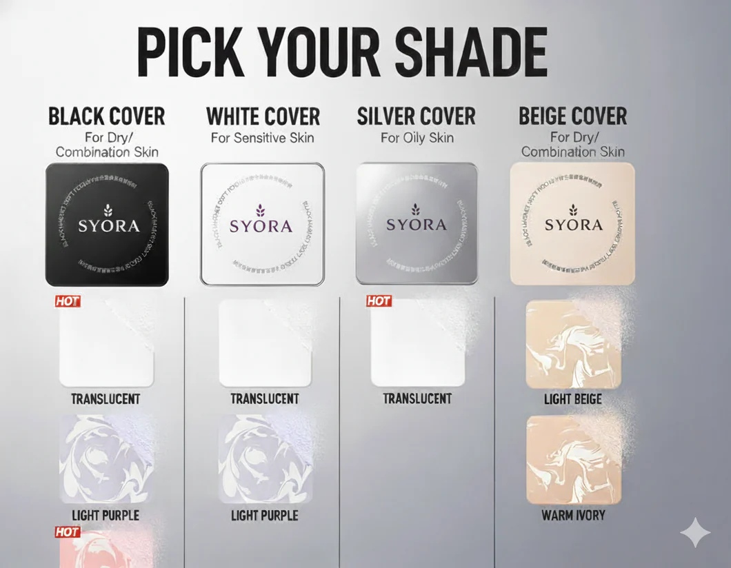 Senna Black Magnet Soft Focus Powder VIP