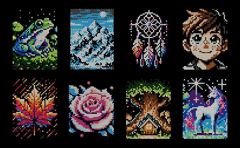 100 Color by Number Mysteries Book